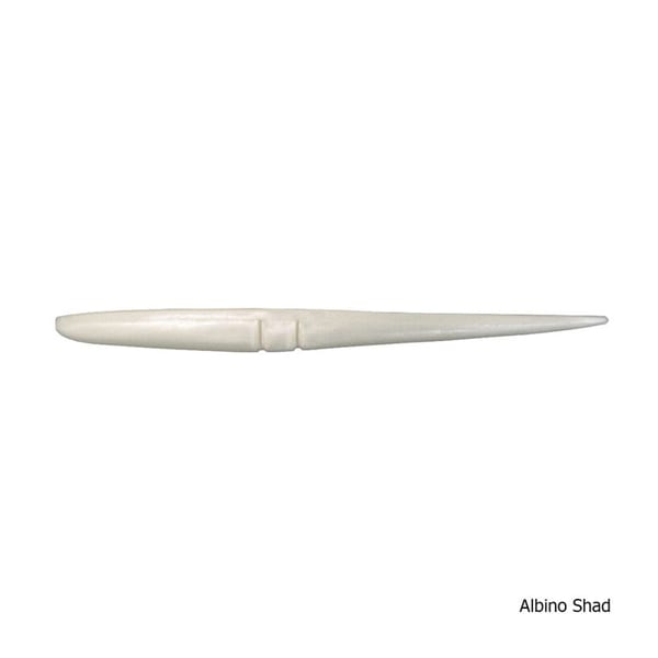 Lunker City 7.5" Slug-Go Albino Shad 1 Lunker City 7.5" Slug-Go Albino Shad