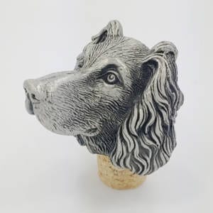 Beretta Spaniel Bottle Stopper 2.5"