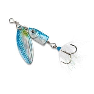 Blue Fox Flash Spinner, 3/16 Blue Shad
