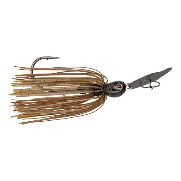 Strike King Thunder Cricket Vibrating Painted Swim Jig Lure, 1/2oz - Green Pumpkin 1 Strike King Thunder Cricket Vibrating Swimjig - Green Pumpkin
