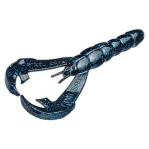 Strike King 4" Rage Craw - Black Blue