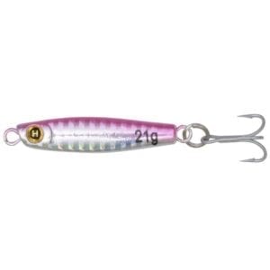 Hogy Lure Company Heavy Minnow Jig VMC Treble - HM Pink