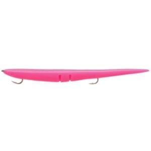 Lunker City Rigged Slug-Go Lure, 9" - Bubblegum
