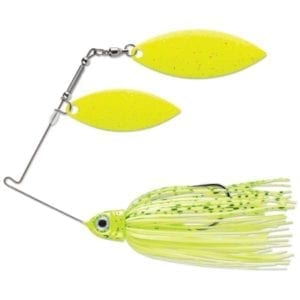 Rapala Terminator Pro Series Spinnerbait Lure, 3/8oz - Dirty Chartreuse Shad, Chartreuse Blades