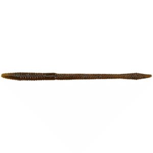 Zoom Trick Worm Lure, 20 Pack - Green Pumpkin Blue