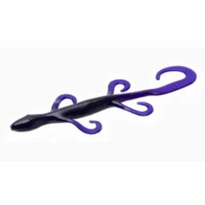 Zoom Lizard Lure, 6" - Black Grape