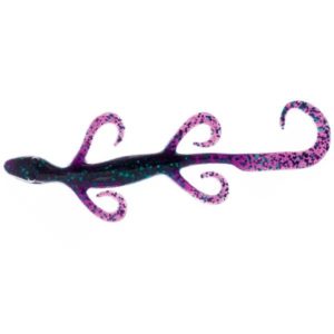 Zoom Lizard Lure, 6" - Junebug