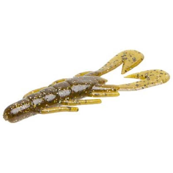 Zoom Ultra-Vibe Speed Craw Fishing Lure - Green Pumpkin Magic 1 Zoom Ultra-Vibe Speed Craw Lure - Green Pumpkin Magic