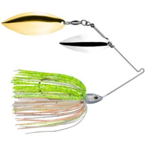 Strike King Tour Grade Spinnerbait Willow/Willow Lure, 1/2oz - Sun Perch