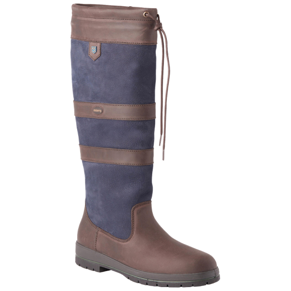 Dubarry Galway Country Boots - Navy/Brown 1 Dubarry Galway Country Boots - Navy/Brown