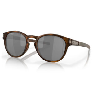 Oakley Latch Sunglasses - Prizm Black Lenses with Matte Brown Tortoise Frame