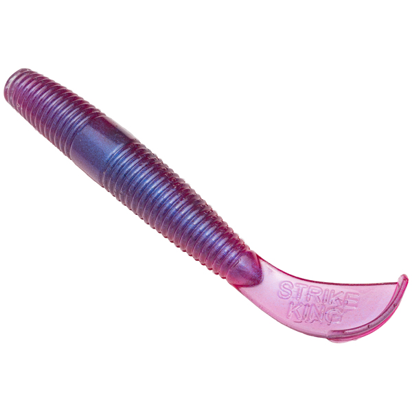 Strike King Rage Tail Ned Cut-R Worm - Morning Dawn 1 Strike King Rage Tail Ned Cut-R Worm Fishing Lure - Morning Dawn