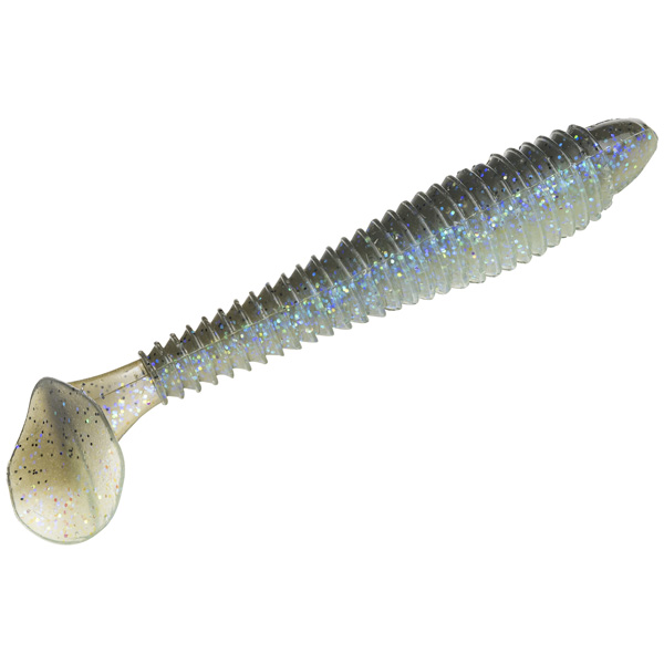 Strike King Rage Swimmer Fishing Lures, 3.75" - Electric Shad 1 Strike King Rage Swimmer Fishing Lures - Electric Shad