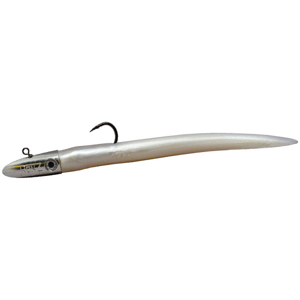 RonZ Big Game Series Rigged Fishing Lure, 1.75oz - White Pearl 1 RonZ Big Game Series Rigged Fishing Lure - White Pearl