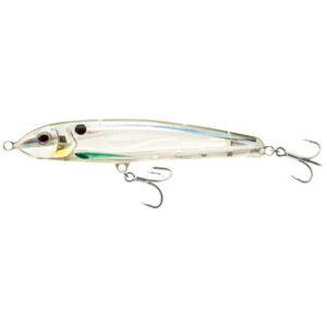 Nomad Tackle Riptide Sinking Stickbait Fishing Lure - Holo Ghost Shad