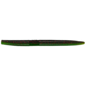 Yamamoto Baits Senko Fishing Lure - Green Pumpkin with Small Red Flakes (042J Laminate)