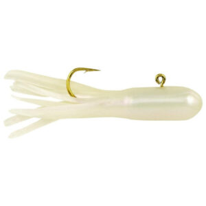 Berkley PowerBait Pre-Rigged Atomic Tubes Fishing Lures - Pearl