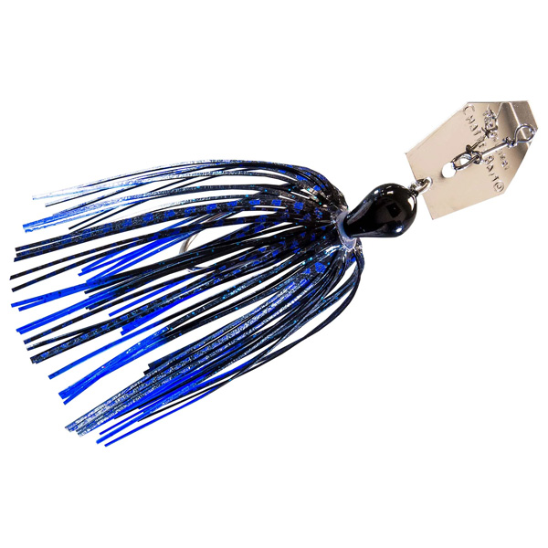 Z-Man Original ChatterBait Jig Lure, 3/8oz - Blue/Black 1 Z-Man Original ChatterBait Jig Lure - Blue/Black