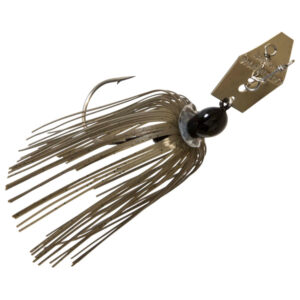 Z-Man Original ChatterBait Jig Lure - Green Pumpkin/Black