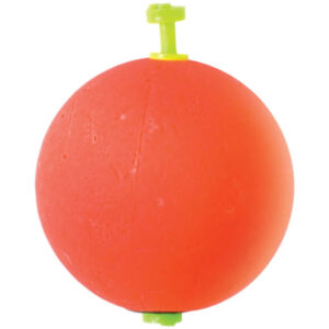 Eagle Claw Weighted Foam Round Snap-On Floats - Red