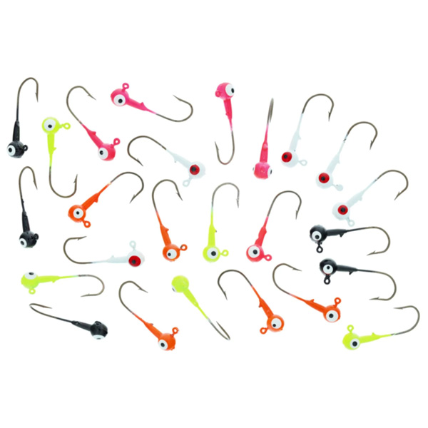 Eagle Claw Ball Head Jig Lures, 1/16oz - Assorted Colors 1 Eagle Claw Ball Head Jig Lures - Assorted Colors