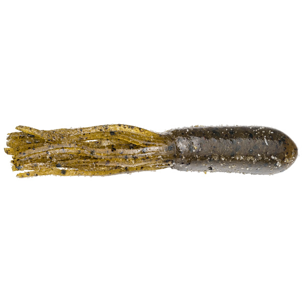 Strike King Coffee Tube 3.5" - Green Pumpkin 1 Strike King Coffee Tube Fishing Lure - Green Pumpkin