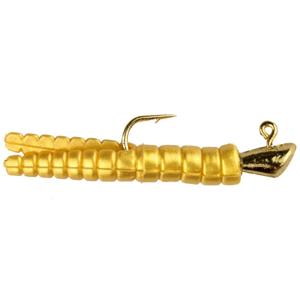 Leland's Lures Trout Magnet Fishing Lure and Hook Pack, 9pc - Mealworm Gold 1 Trout Magnet Fishing Lure and Hook Pack, 9pc - Mealworm Gold