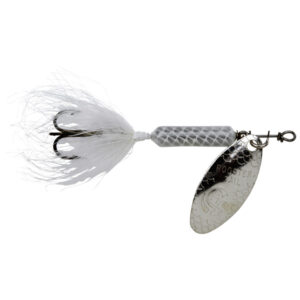 Yakima Bait Original Rooster Tail Treble Fishing Lure - White