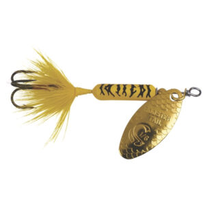 Yakima Bait Original Rooster Tail Treble Fishing Lure - Yellowjacket