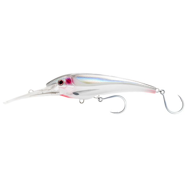 Nomad Tackle DTX Minnow 110 Sinking Fishing Lure, 4.25" - Bleeding Mullet 1 Nomad Tackle DTX Minnow Sinking Fishing Lure - Bleeding Mullet