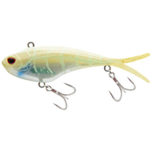 Nomad Tackle Vertrex Swim Vibe Fishing Lure - White Glow