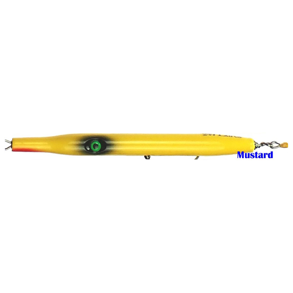 247 Lures Needlefish Slow Sink Fishing Lure, 7" - Mustard Yellow 1 247 Lures Needlefish Slow Sink Fishing Lure - Mustard Yellow