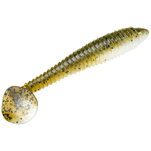 Strike King Rage Swimmer Fishing Lures, 4.75" - Green Pumpkin Pearl Belly 1 Strike King Rage Swimmer Fishing Lures - Green Pumpkin Pearl Belly