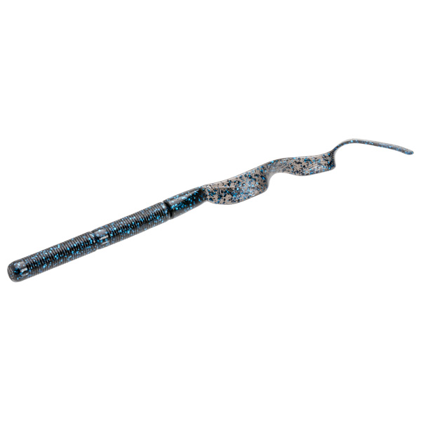 Strike King Zeus Worm Fishing Lure, 7.5" - Black and Blue 1 Strike King Zeus Worm Fishing Lure - Black and Blue