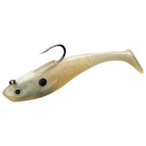 Tsunami Holographic Swim Shad Soft Baits - Pearl Spot