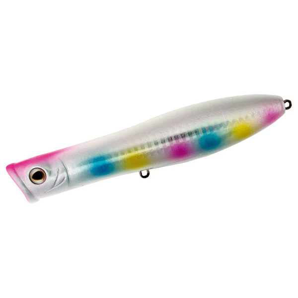 Tsunami Talking Popper 6" - Wonder Bread 1 Tsunami Talking Popper Fishing Lure - Wonder Bread