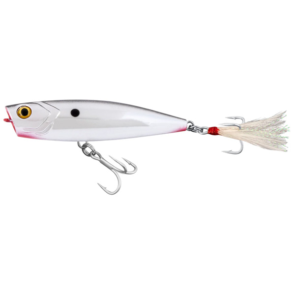 Tsunami Tidal Pro IPOP Popper 4" - Black Chrome 1 Tsunami Tidal Pro IPOP Popper Fishing Lure - Black Chrome