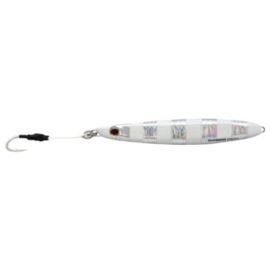 Shimano Butterfly Flat-Side Jig Lure - Zebra Glow