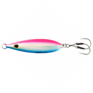 Shimano Butterfly Flat-Fall Jig Lure - Pink/Blue