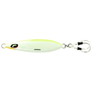 Shimano Butterfly Wing-Fall Jig Lure - Chartreuse White