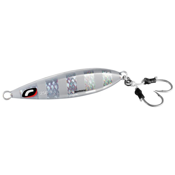 Shimano Butterfly Wing-Fall Jig 100G - Broken Glass 1 Shimano Butterfly Wing-Fall Jig Lure - Broken Glass
