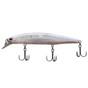 Shimano World Minnow Flash Boost Hard Jerkbait Fishing Lure - Pink Smelt
