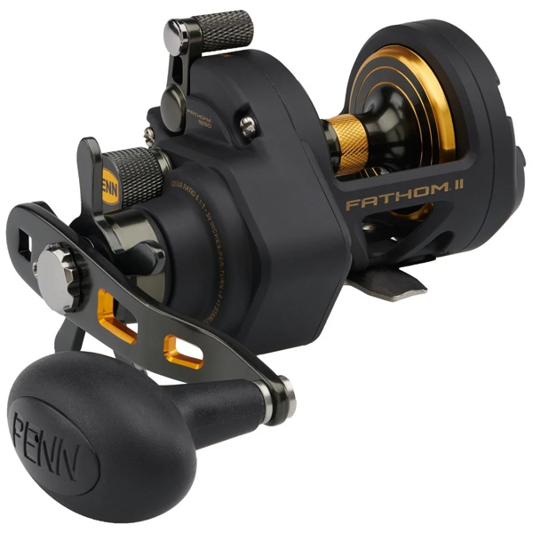 Penn Fathom II Star Drag Conventional Reel, FTHII12SD 1 Penn Fathom II Star Drag Conventional Reel, FTHII12SD