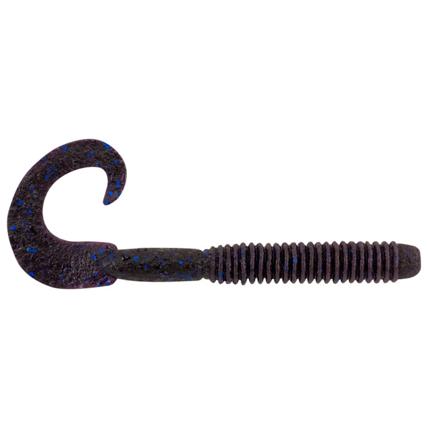Berkley PowerBait MaxScent Lunch Worm Soft Baits - Blue Fleck 1 Berkley PowerBait MaxScent Lunch Worm Soft Baits - Blue Fleck