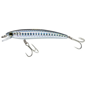 Yo-Zuri Pins Minnow Floating Fishing Lure - Silver Black