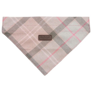 Barbour Tartan Bandana - Taupe/Pink Tartan
