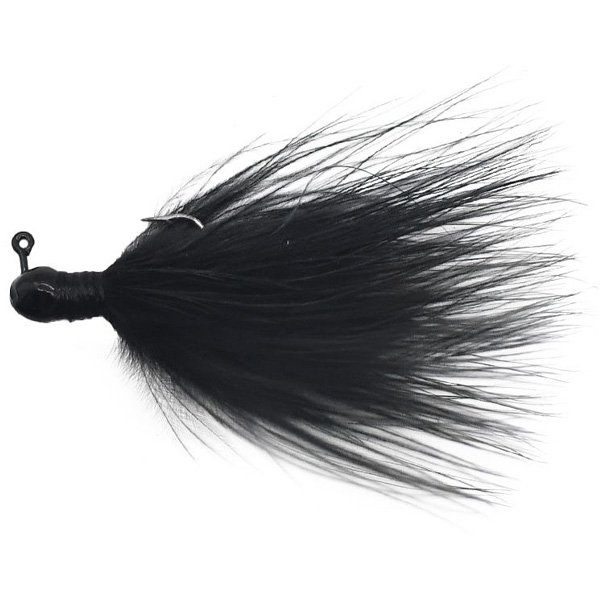 Leland’s Lures Trout Magnet D2 Jig Lures, 1/8oz - Black 1 Leland's Lures Trout Magnet D2 Jig Lures - Black