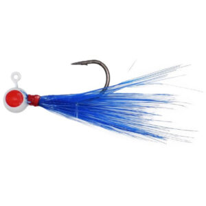 Leland's Lures Pop-Eye Jig Lures - Blue/White