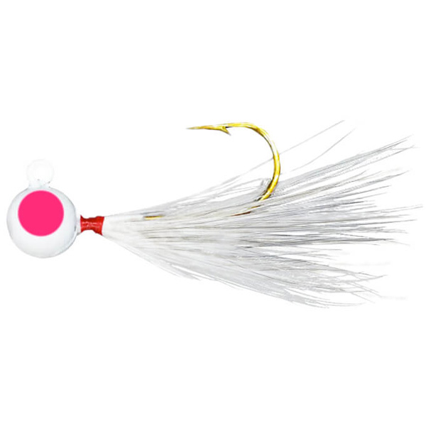 Leland's Lures Pop-Eye Jig Lures, 1/32oz - Gray/White 1 Leland's Lures Pop-Eye Jig Lures - Gray/White