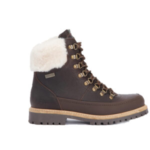 Barbour Woodside Hiker Boots - Dark Brown
